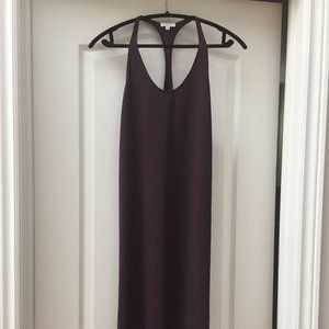 COPY - Aritzia Wilfred Colonne Dress Burgundy